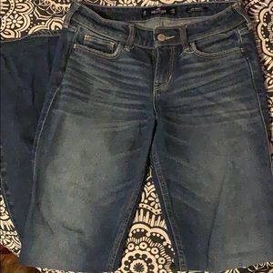 Hollister low rise boot cut jeans